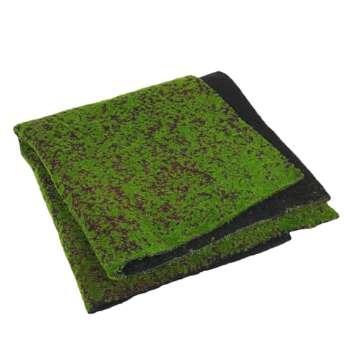 VALICLUD Alfombra de Césped Sintético Realista para Decoración de Jardín y Terraza Césped Artificial Flexible Mantenimiento para Interiores y Exteriores Relleno Decorativo para Macetas y