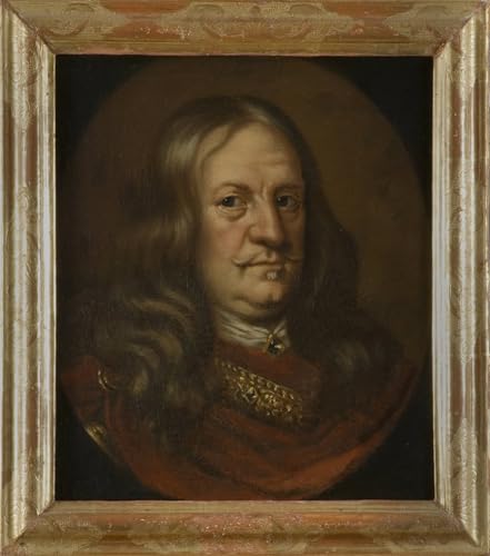 Pintura lienzo Ritratto di Gustav Otto Stenbock cuadro decorativo de pared para oficina 60x90cm