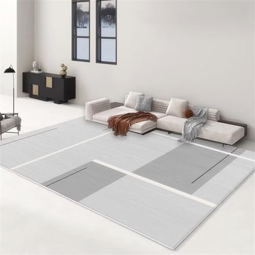 Tapis de chambre garçon gris rectangulaire 160x200cm moderne - 2