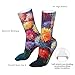 OIBNKCN Luminous rainbow ball Compression Socks-Fashionable and Comfortable, For Indoor & Outdoor Activities, Breathable & Durable