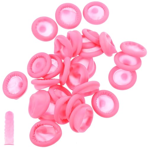 Angoily 100pcs Anti Static Medium for Thumb Index Little Fingers - Industrial Cut Resistant Nail Art Safety