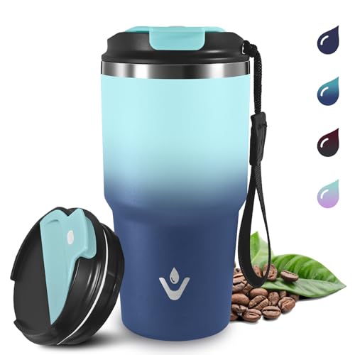 Grsta 600ml Taza Termica de Acero Inoxidable, Vaso Termico Aislada al Vacío, Antifugas Taza Termo, Mantiene el frío 8h y el calor 6h, Vaso Termo Cafe para Llevar, para Frío y Caliente Grsta 600ml Taza Termica de Acero Inoxidable, Vaso Termico Aislada al Vacío, Antifugas Taza Termo, Mantiene el frío 8h y el calor 6h, Vaso Termo Cafe para Llevar, para Frío y Caliente