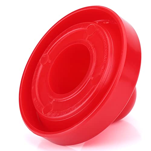 VGEBY Air-Hockey-Schieber, Kunststoff, Leichte Torwart-Eishockey-Schieber, Pucks-Set, Griffe, Drücker, Ersatz für Tischspiele (Große Größe 96 mm)