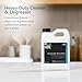 MORE Alkaline Heavy Duty Cleaner & Degreaser for Cleaning, Oil Removing and Restoring Natural Stone, Tile, Grout, Concrete, Kitchen Appliances, Stovetops and Grills - Quart - 32 oz