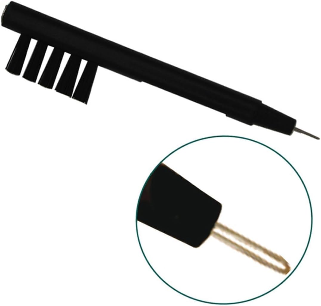 GLEAVI 20pcs Hearing Amplifier Cleaning Brush Wax Aid Amplifier Cleaning Kit Gentle Removal of Buildup