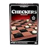 Pressman Premium Classics: Checkers | Full-Size Folding Gameboard with Wooden Playing Pieces | 2 Players, Ages 8+
