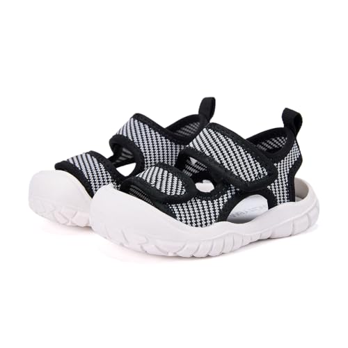 Image of BMCiTYBM Baby Boy Girl Closed Toe Summer Toddler Sandals Lightweight Shoes Infant Non-Slip First Walking Sneakers 6 9 12 18 24 Months 2-3 Years