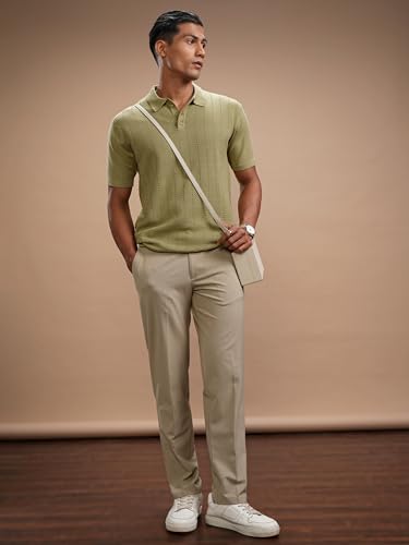 Image of Highlander Men's Polo Tshirt | Flat Knit | Regular Fit | Polo T-Shirt for Man