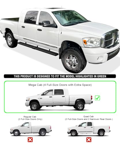 Estribos Running Boards Tuxtreme 96in Negro Acero Inox miniatura 2