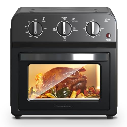 Family Size Air Fryer Toaster Oven 13QT, Hot Air Circulation