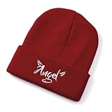 Focisa Gorros De Punto para Sombrero Tejido Beanie Sombrero De Letras Bordado Bordado para Hombres para Hombre para Mujeres para Hombres para Niños para Niñas para Gorros para Mujeres para Hombres