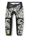 O'Neal Unisex-Adult Element Attack Pant (Black/Hi-Viz, Size 12)