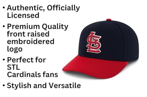 Gorra clásica bordada ajustable St. Louis MLB miniatura 6