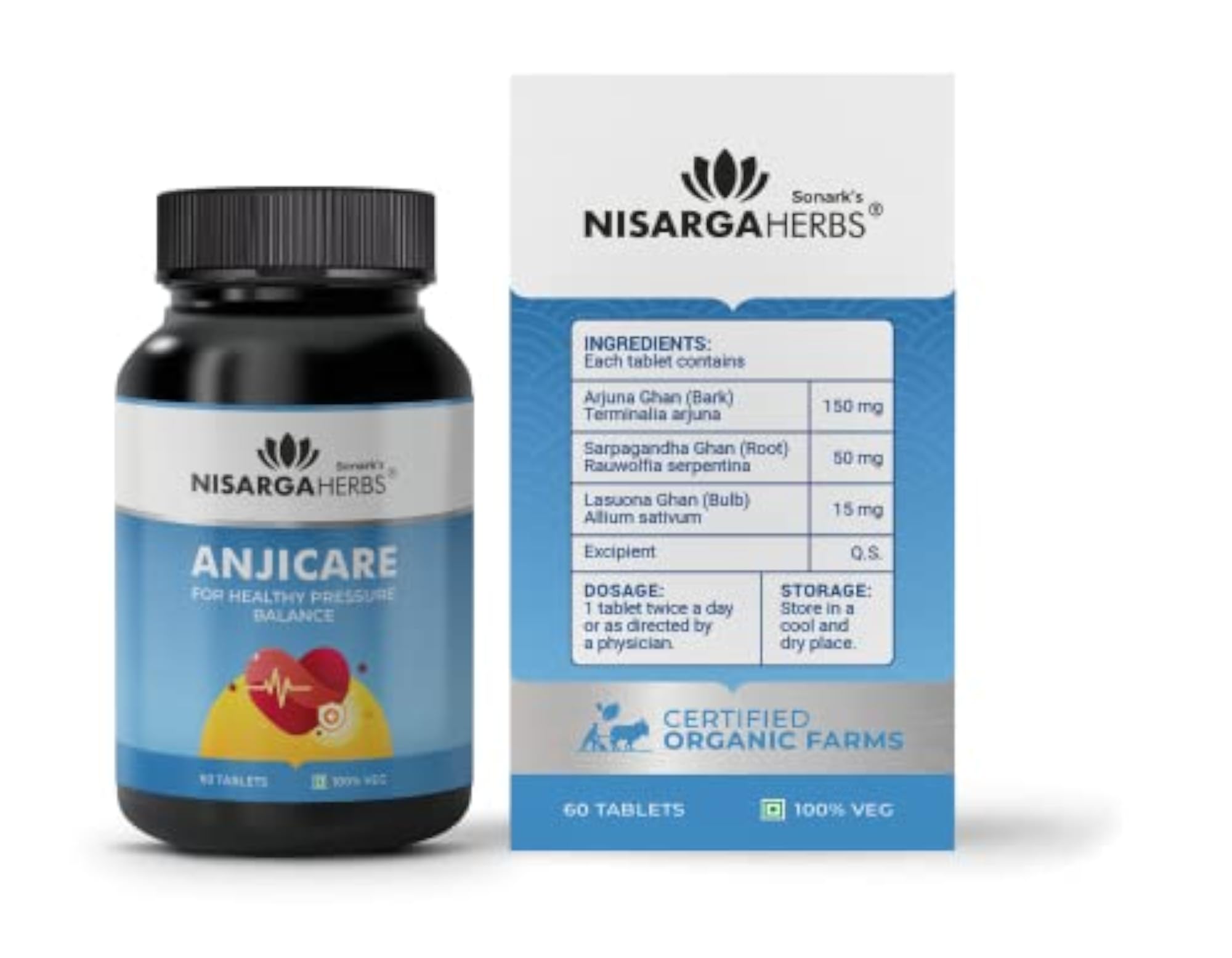Ayurvedic Tablets for Blood Pressure Support
