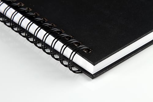 DALER ROWNEY Simply Sketchbook, Papel para Desenho em Caderneta, com Espiral, Tamanho A6, Gramatura