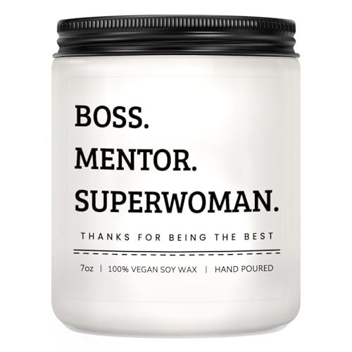 Boss Lady Appreciation Gifts for Women, Leader, Manager, Work Bestie, Friend, Co-Worker - 7 Oz...