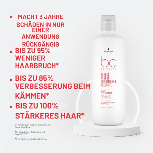 Schwarzkopf BC Repair Rescue Conditioner 1000ml – Ansicht 3
