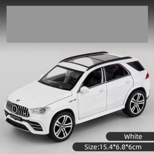 Image of Mashes Diecast Metal Car Toy 1:32 Scale with Openable Doors, Pull Back Action, Light & Sound, Detailed Luxury MPV Model for Kids & Collectors, Premium Gift Toy Car (GLE63-MULTICOLOR)