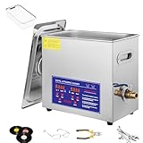 【Einfach zu bedienen】Der Ultraschallteilereiniger wird über ein digitales Bedienfeld gesteuert, mit dem Zeit und Temperatur präzise gesteuert werden können. Zeit: 0–30 Minuten, Temperatur: 0–80 °C/176 °F. Eine Vielzahl von Modi erfüllt eine Vielzahl von Reinigungsanforderungen, und die präzise Erwärmung macht die Reinigung effizienter.