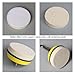 15pcs 2 Inch Wool Felt Polishing Buffing Pad Kit,Polishing Sanding Discs, Felt Polishing Wheel with Towel, 3mm 6mm Shank Backing Pad for Rotary Tools to Polish Glass and Metal