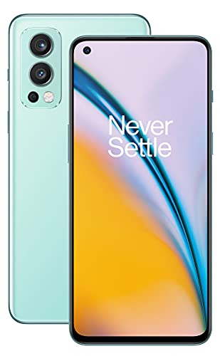 OnePlus Nord 2 5G、8GB RAM および 128GB メモリ、トリプルカメラおよび 65W ワープチャージ付き - 2 年保証 - Blue Haze