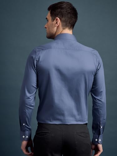 Image of LOUIS STITCH Men's Regular Fit Formal Shirts for Men (ST-S1-CF-900 (1))