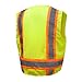 Radians SV6GXL Two Tone Surveyor Class 2 Safety Vest, X-Large, Green