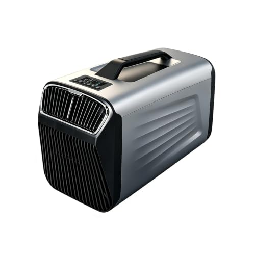 Portable Mini Air Conditioner for Small Animals, Silver