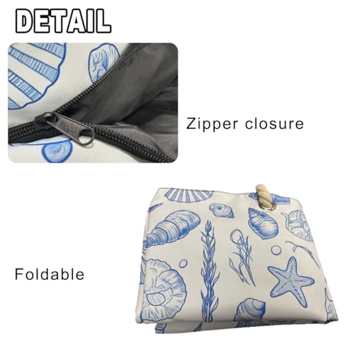 Women Canvas Tote Bag, Vintage Animal Collections Zipper Shoulder Bag Handbag Grocery Totes, 14" X 5.7" X 14.5"3