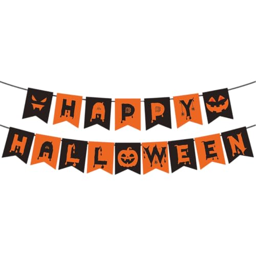 Halloween Party Decorations Banner  - image 1