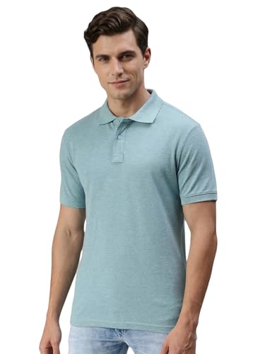 Image of Lux Cozi Men's Cotton Solid Polo Tshirt | Collar Tshirts | Half Sleeves | Stylish & Premium All Day Wear | Pack of 1