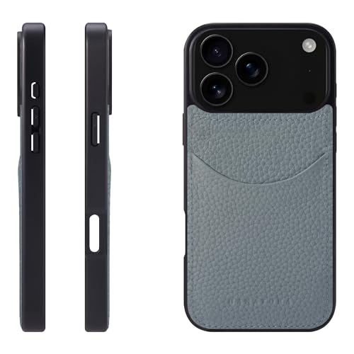 HANATORA for iPhone 17ProMax �P�[�X �{�v �ϏՌ� �X�}�z�P�[�X �X�}�z �R�[�h�z���_�[ �t�� �V�������N�J�[�t���U�[ �M�t�g �}�O�l�b�g�Ȃ� �A�C�V�[�u���[ CPG-17ProMax-IcyBlue