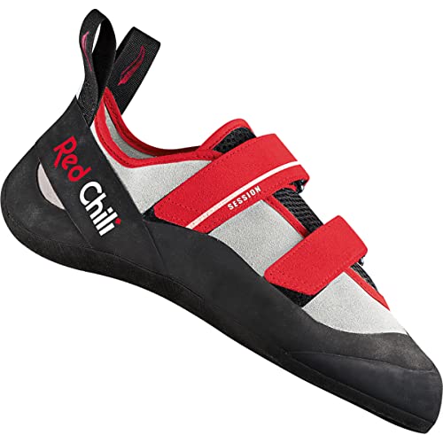Red Chili Session 4 Kletterschuhe, Anthracite-red, UK 10