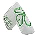 Craftsman Golf Green Lucky Clover Headcover Putter Cover For Scotty Cameron Taylormade Odyssey Blade