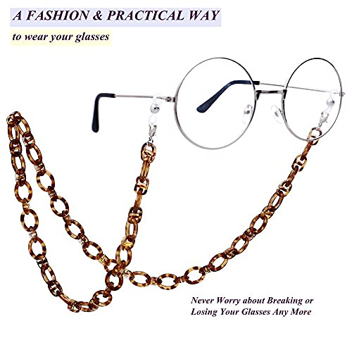 Kai Top Eyeglass Chain Strap Holder Cord Fashion Sunglasses Chain Eyewear Retainer Necklace For Women Men, Mask Lanyard Chain Acrylic Face Mask Chain For Adults #TOP1