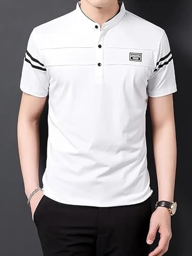 Image of Lymio Polo T Shirt for Men || T Shirt for Man || Collar T Shirt Style Men (Packs Also Available) (Polo-77-80)