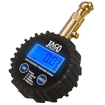 JACO Elite Digital Tire Pressure Gauge - Professional Accuracy - 100 PSI