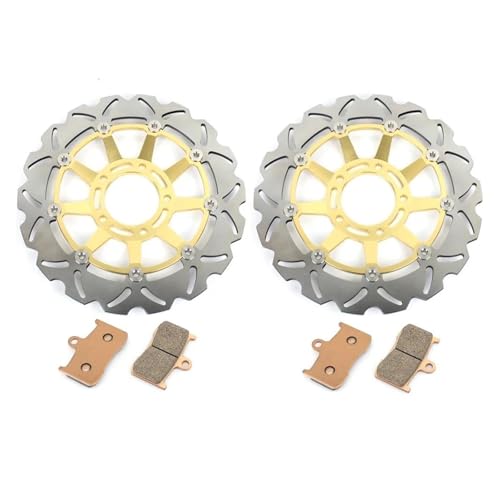 Disques de frein avant Triumph Tiger 1050 SE ABS plaquettes moto