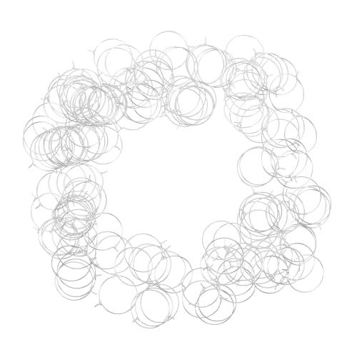 FUNOMOCYA Segnabicchieri Da Cocktail 150 Pezzi Segnabicchieri in Argento Con Ciondolo Facili Da Usare Per Eventi