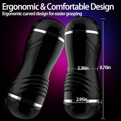 Image of Male masturbator, Masturbation Cup, Male masterburbater，Penis Stroker, Pussy Sex, Oral Sex,Anal Sex 3 Mode Male Sex Toys (2 in 1)