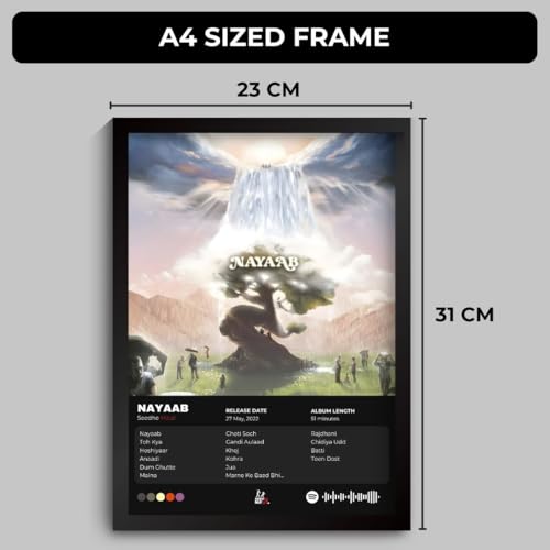 Image of Funk You Store Seedhe Maut Poster | Album Cover Framed A4 Poster of Desi Hip Hop Artist | DHH Album Cover Frame | Sleek Aesthetic Frame for Wall, Room Decor, Gifting, Study Table (F 135)