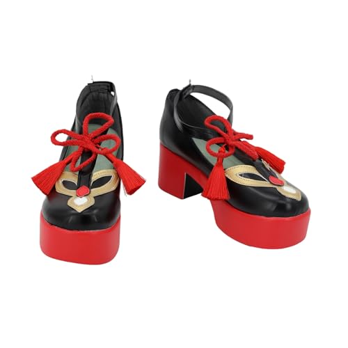 [Kossyo] ���߂���� �u�[�c �C �R�X�v�� �R�X�v���C �O�b�Y �B�e�R�~�P �Ղ� Cosplay shoes �N���X�}�X �n���E�B�� ���� (24.0 cm)