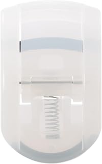 MUJI Portable Eyelash Curler with Slide Design & Refill Rubber - Compact Precision Curling Tool