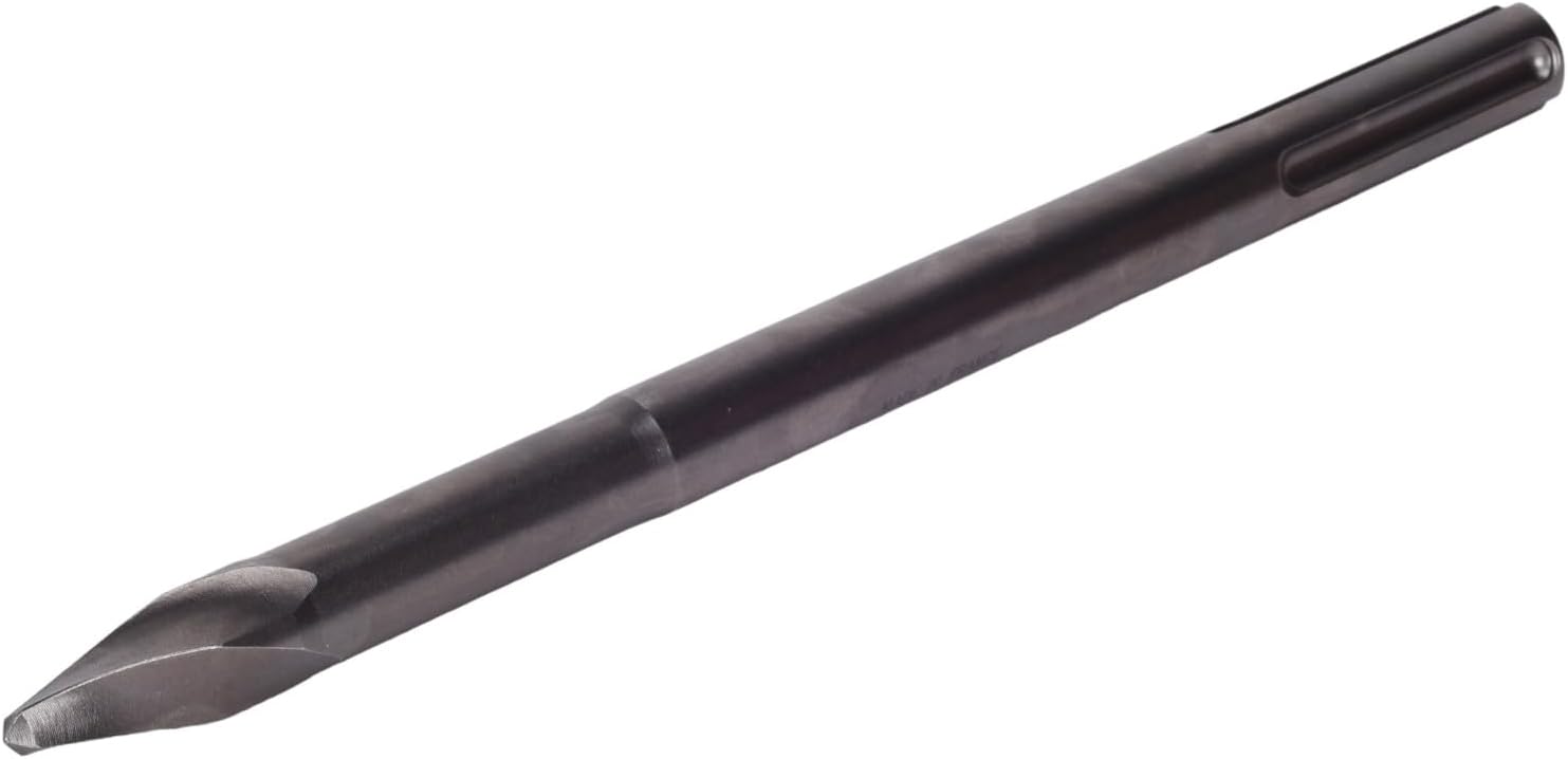 Century Drill & Tool, 87924, 23/32"X11",SDS Max,Bull Point Chisel, Masonry Tool.