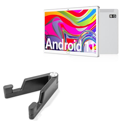 BoxWave�X�^���h�ƃ}�E���g TOOTON Android 11 �^�u���b�g TT-10 (10.1�C���`)�Ή� - �f�X�N�g�b�v �A���~�j�E�� �\���X�^���h ���߉\�ȃn���Y�t���[�|�[�^�u�� �S�����t�� - �W�F�b�g�u���b�N