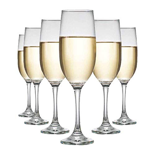 Jogo de Taças Para Champanhe One Vidro 200ml 6 Pcs - Ruvolo
