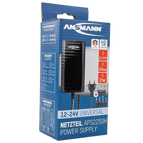 Ansmann, alimentatore di rete da 12 V, APS 2250H