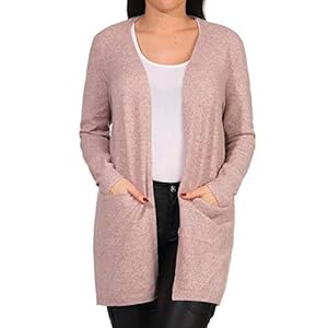 Vero Moda Vmdoffy Ls Short Open Vest Ga Noos dames Vest