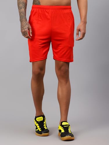 Image of Vector X OMS-158 Mens Solid Pattern Regular Dry Fit Athletic, Running, Gym, Outdoor, Workout Training Light Weight Sports Active Shorts