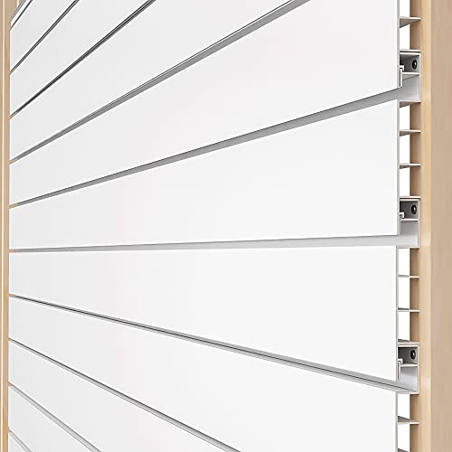 Proslat White 16 Square Foot Heavy Duty Slatwall Organizer Panel #TOP2